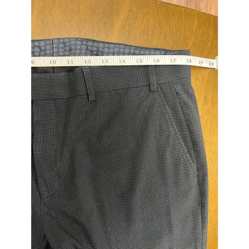 Michael Kors Mens Dress Pants 38x27.5 Grey Black Trousers(0396) - Picture 5 of 11